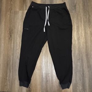 Figs Black Jogger Pants